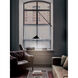 Fisher 14 inch Satin Dark Gray Pendant Ceiling Light